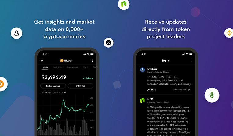 仮想通貨のポートフォリオ管理アプリBlockfolio