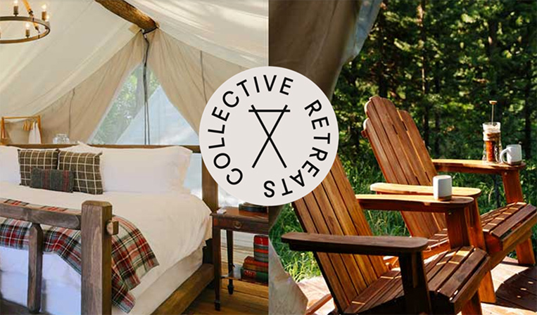 驚くような場所でラグジュアリーなテントに宿泊できるCollective Retreats