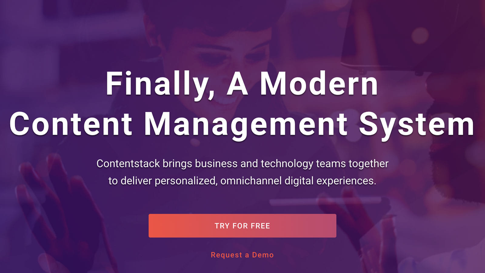 最新CMSで企業内のITとビジネスの統括をサポートするContentstack