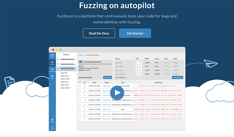 セキュリティテスト「ファジング」でソフトウェアの脆弱性を発見するFuzzBuzz