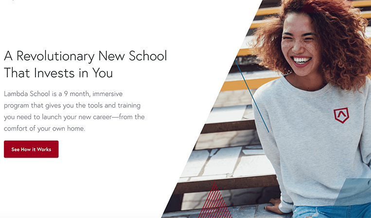 仕事を得るためのオンライン教育Lambda School