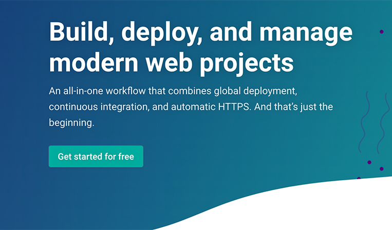 50万以上のデベロッパーが使う、静的サイトのホスティングサービスNetlify