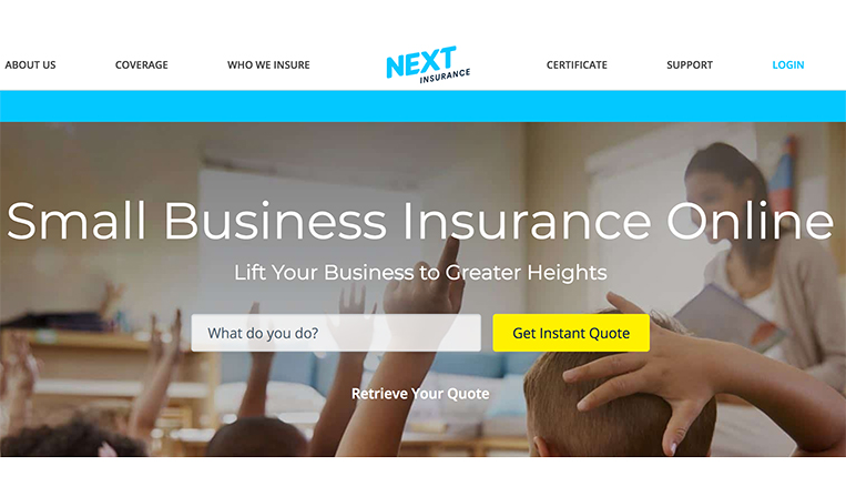 個人事業主向けのオンライン保険プラットフォームNext Insurance